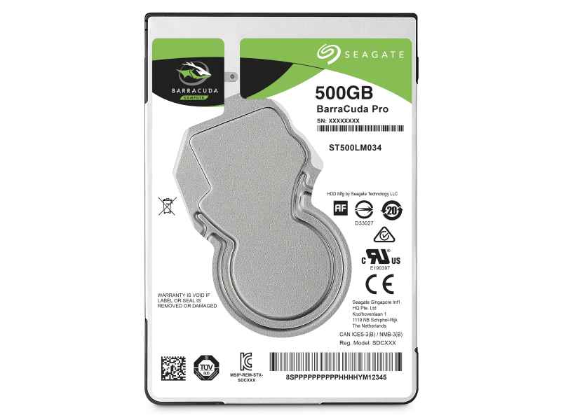 Seagate Barracuda Pro 500GB Serial ATA III internal hard drive ST500LM034