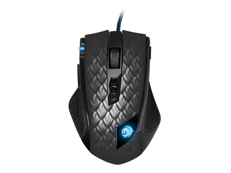 Sharkoon Drakonia Black mice USB Laser 8200 DPI 4044951013579