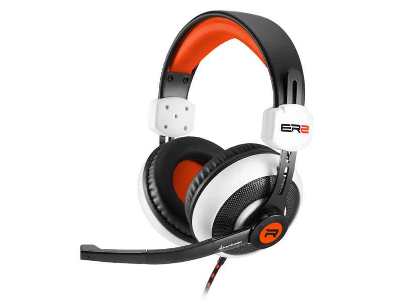 Sharkoon RUSH ER2 Binaural Head-band Black,Red,White headset