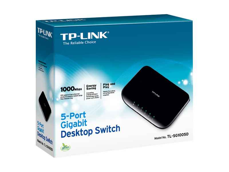 TP-LINK Unmanaged network switch Gigabit Ethernet (10