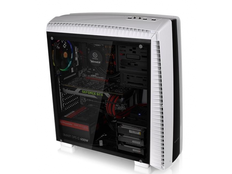 ThermaltakePC- Gehäuse  Versa N27 Snow CA-1H6-00M6WN-00