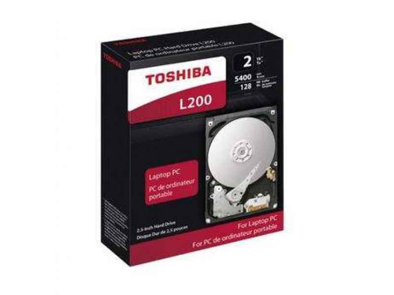 Toshiba L200 Laptop PC Hard Drive 2TB - Hdd - Serial ATA HDWL120EZSTA