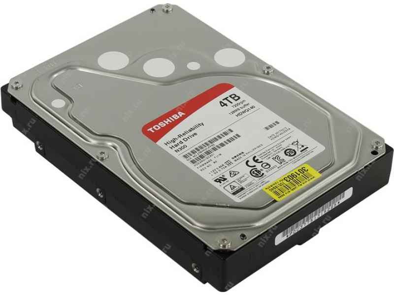 Toshiba S300 Surveillance Hard Drive 4TB - Hdd - Serial ATA HDWT140UZSVA