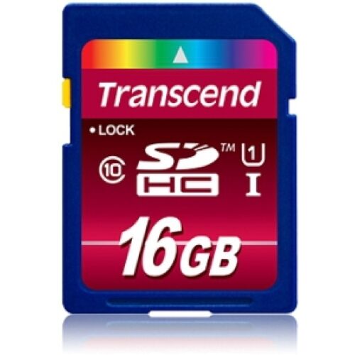 Transcend SD Card 16GB SDHC UHS-I 600x TS16GSDHC10U1