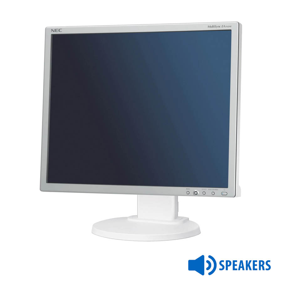 Used Monitor (A-)EA193MI TFT/NEC/19"/1280x1024/White/w/Speakers/VGA&DVI-D&DP