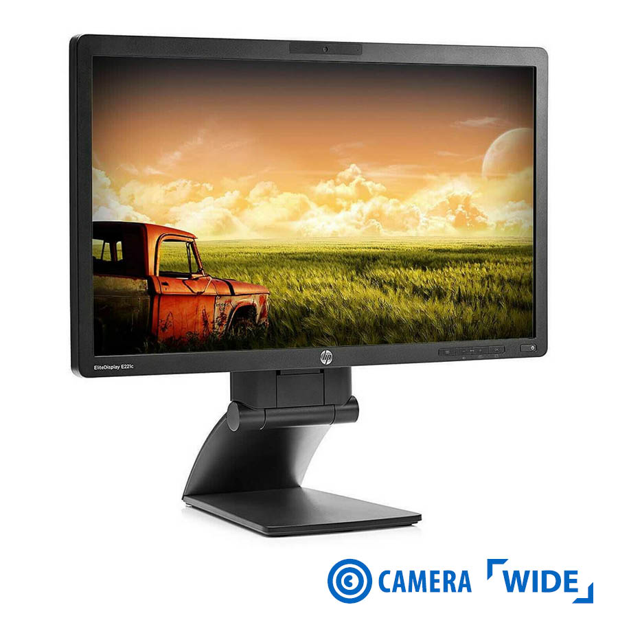 Used Monitor E221c TFT/HP/22" w/Webcamera/1920x1080/wide/Black/VGA&DVI-D&USB HUB
