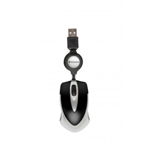 Verbatim USB Maus Go Mini Optical Travel schwarz retail 49020