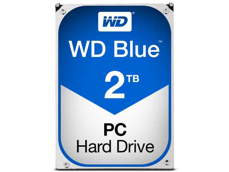 WD Blue WD20EZRZ - Festplatte - 2 TB WD20EZRZ 3.5