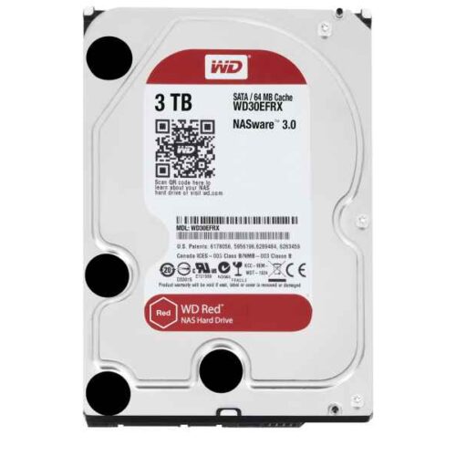 WD Red NAS Hard Drive 3 TB intern 3.5  WD30EFRX