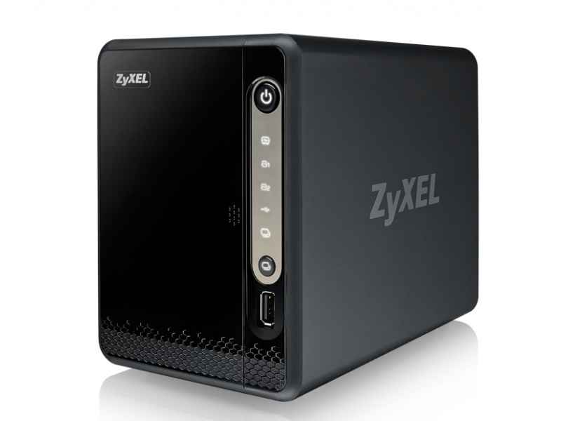 ZyXEL Ethernet LAN Mini Tower Black NAS NAS326-EU0101F