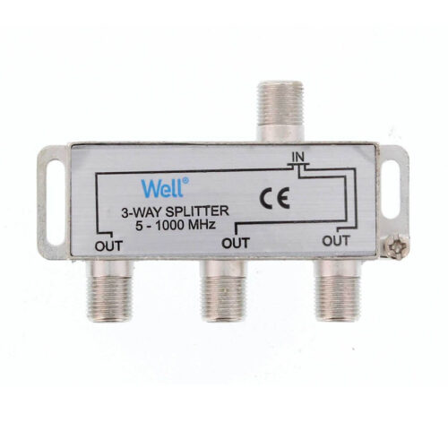 Διακλαδωτής 1 Προς 3 CATV 3 (1.000hz) SPLT-FC/3-WL