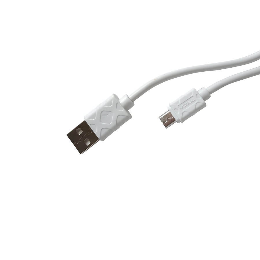 Καλώδιο Φόρτισης - Data Micro USB 1m  2.1A Λευκό CA-8211 TREQA