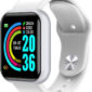 Smartwatch L18 36mm Bluetooth IP67 Λευκό
