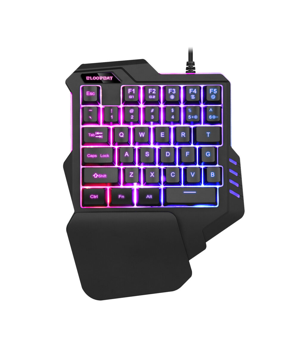 Game keyboard with 35 keys - RGB lighting - with macro recording