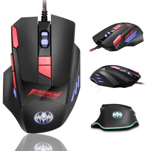 Gaming mouse with RGB lighting - 8 buttons - up to 6800 DPI