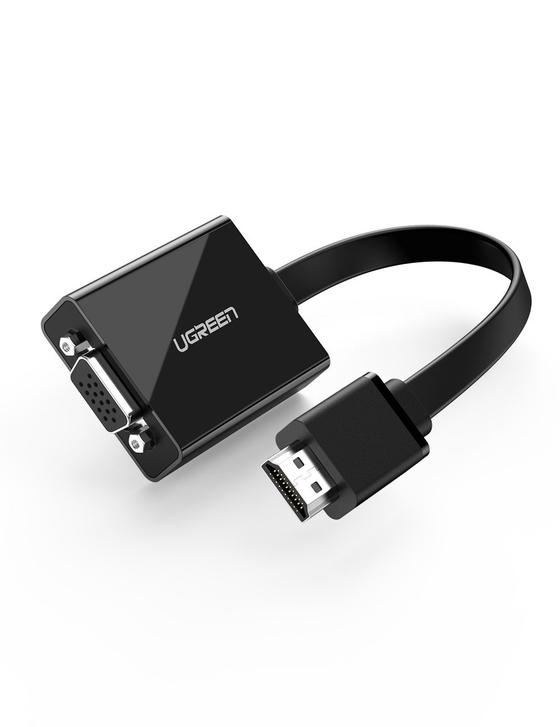 HDMI to VGA Adapter with Audio Converter - 1920x1080P @60Hz - Extra Power Supply