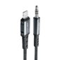 Lightning (male) to 3.5mm jack (male) audio cable - MFI certified - 1.2m