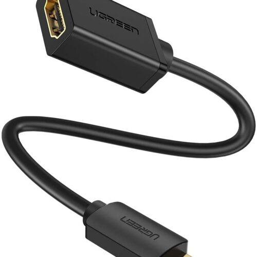 Micro HDMI to HDMI adapter - 4K 1080P - Ethernet - 20cm