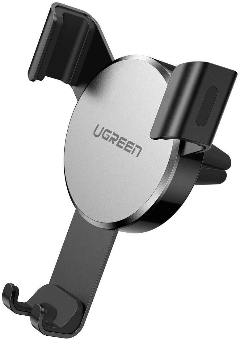 Phone holder for the ventilation grille