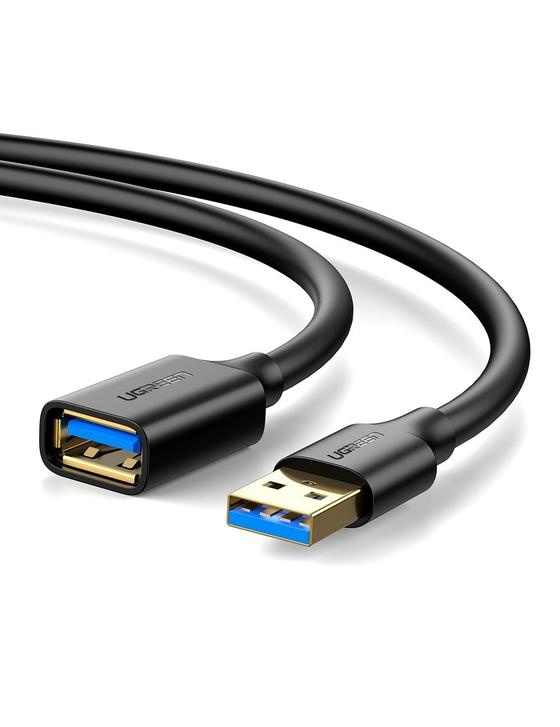 USB 3.0 extension cable - 1 meter - black