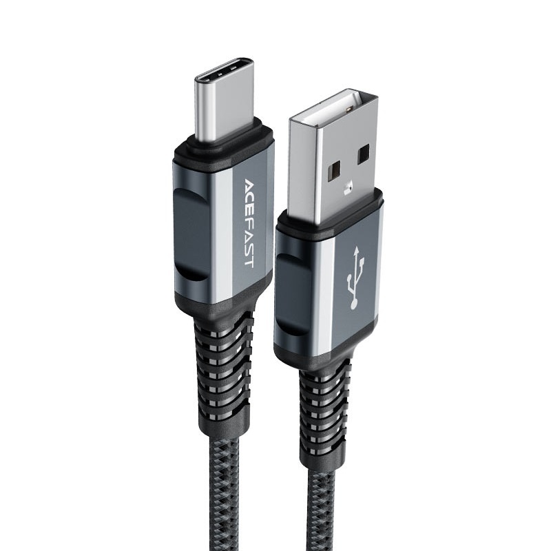 USB-A to USB-C charging cable - 3A - 1.2 meters