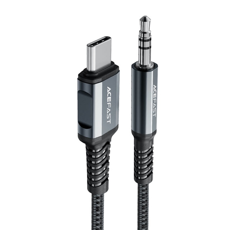 USB-C male to 3.5mm audio jack male cable - Supports Hi-Fi - 1.2m