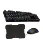 Varr Gaming Set 3in1 LED backlight Keyboard/RGB Mouse/Mousepad VSETKMP01