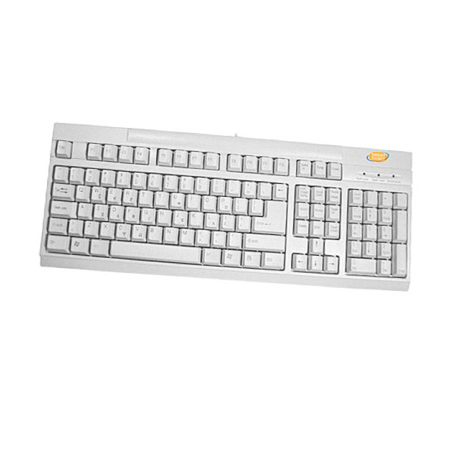 Πληκτρολόγιο USB Win2000 Slim White