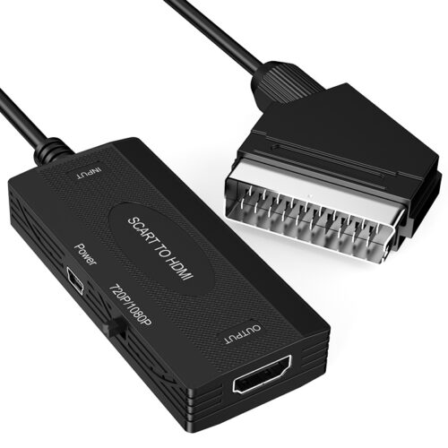 SCART to HDMI converter with cable - 1080P