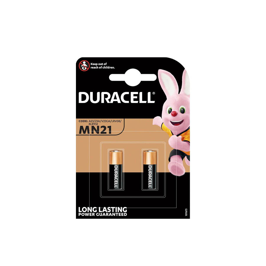 DURACELL SECURITY 12V MN21 2τεμ Μπαταρία Αλκαλική