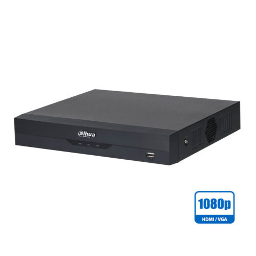 DVR 8 Channel Penta-brid 5M-N/1080P Compact 1U WizSense DVR Dahua XVR5108HS