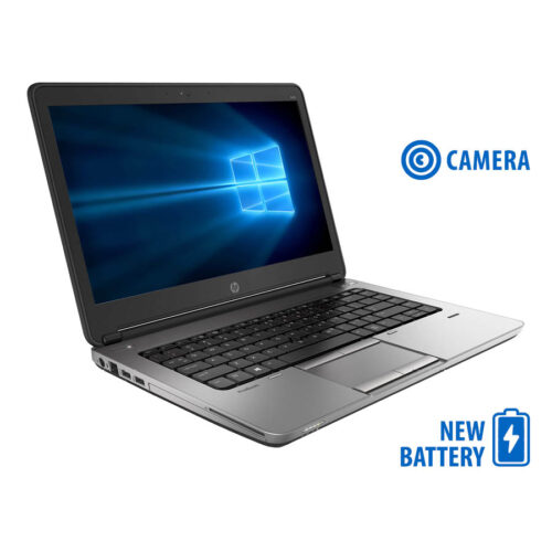 HP (A-) ProBook 640G1 i5-4000M/14"/4GB/500GB/No ODD/Camera/New Battery/8P Grade A- Refurbished Lapto