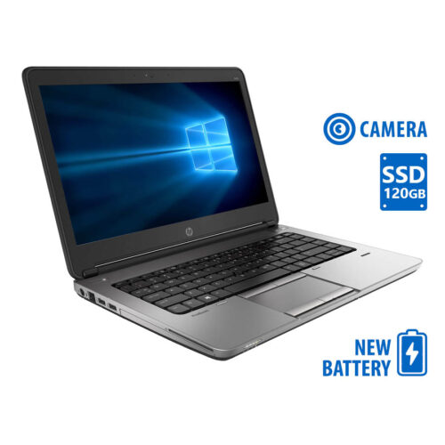 HP (B) ProBook 640G1 i5-4210M/14"/8GB/120GB SSD/No ODD/Camera/New Battery/8P Grade B Refurbished Lap