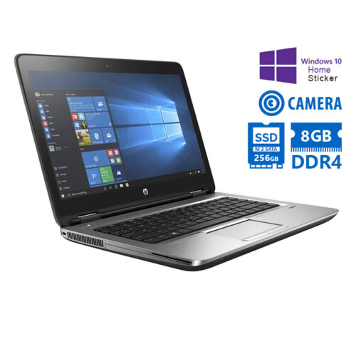 HP (B) ProBook 640G3 i5-7200U/14"/8GB DDR4/256GB M.2 SSD/DVD/Camera/10H Grade B Refurbished Laptop
