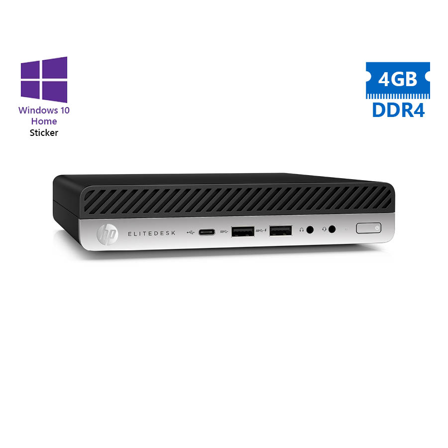HP EliteDesk 705G4 DM AMD PRO A10-9700E R7/4GB DDR4/500GB/No ODD/10H Grade A Refurbished PC