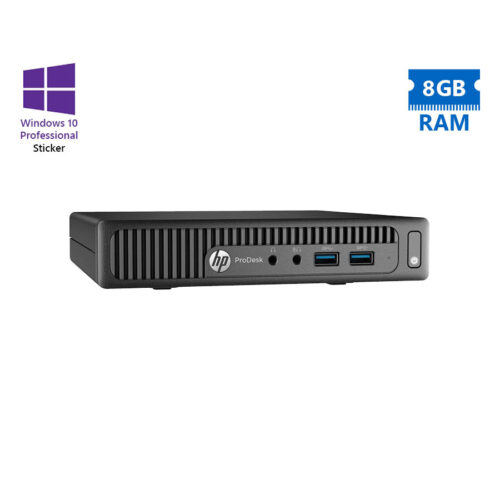HP ProDesk 400G1 DM i3-4160T/8GB DDR3/500GB/No ODD/10P Grade A Refurbished PC
