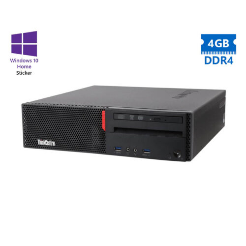 Lenovo M800 SFF i5-6500/4GB DDR4/500GB/DVD/10H Grade B Refurbished PC