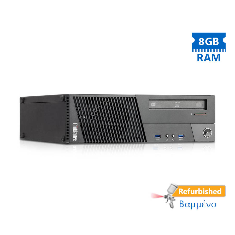 Lenovo M83 SFF i3-4130/8GB DDR3/500GB/DVD/7P Grade A+ Refurbished PC