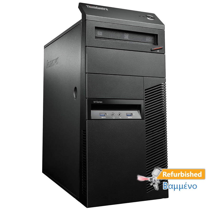 Lenovo M83 Tower i3-4330/4GB DDR3/500GB/No ODD/7P Grade A+ Refurbished PC