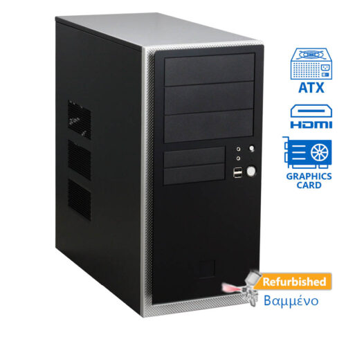 OEM Antec Case Tower C2Q-Q8400/4GB DDR2/320GB/DVD/Κάρτα Γραφικών/7P Grade A+ Refurbished PC