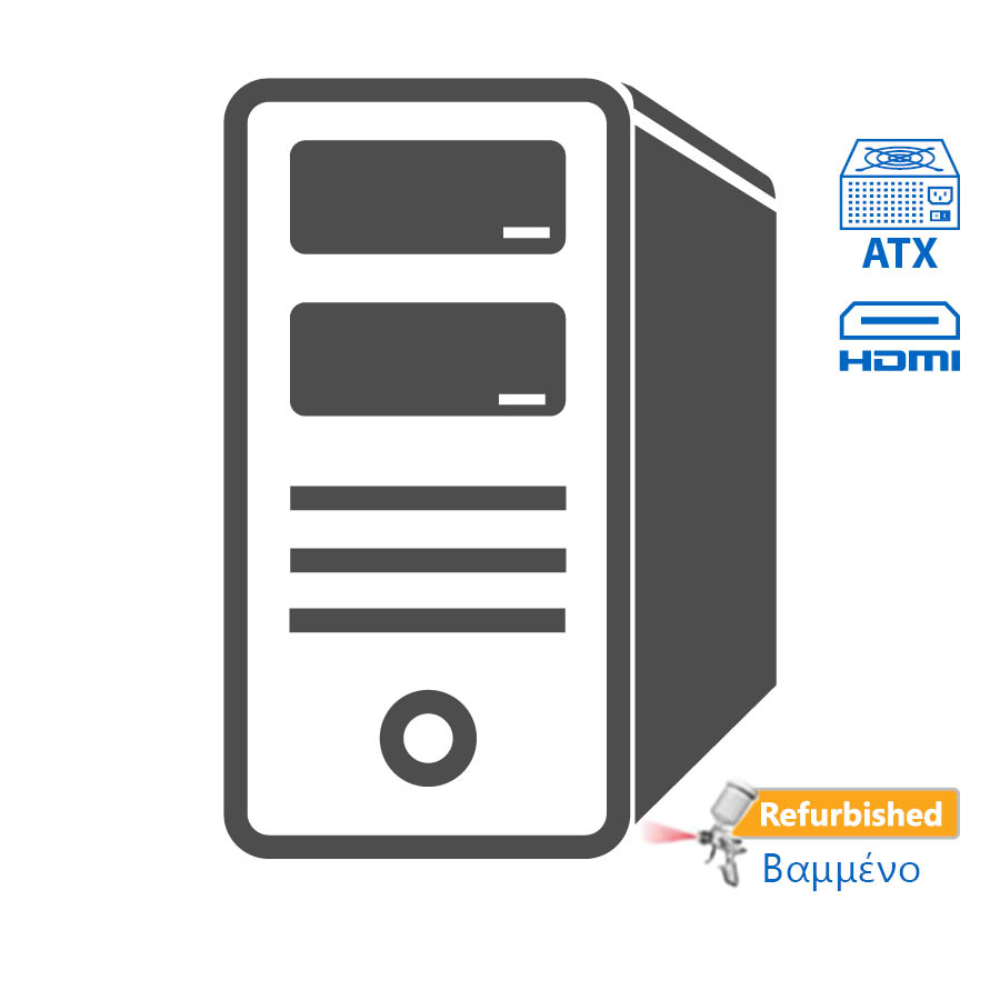 OEM Tower i3-3220/4GB DDR3/500GB/DVD/8P Grade A+ Refurbished PC