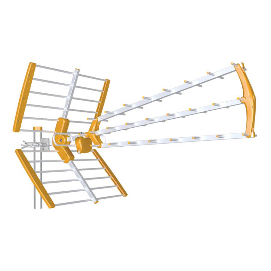 Tριπλή κεραία UHF