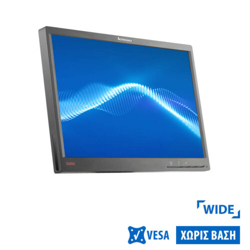 Used (A-) Monitor L1940Px TFT/Lenovo/19"/1440x900/Wide/No Stand/Black/Grade A-/D-SUB & DVI-D