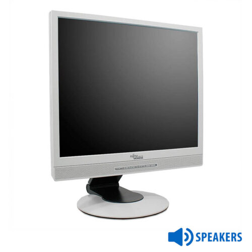 Used (A-) Monitor P19-x TFT/Fujitsu/19"/1280x1024/White/w/Speakers/Grade A-/D-SUB & DVI-D