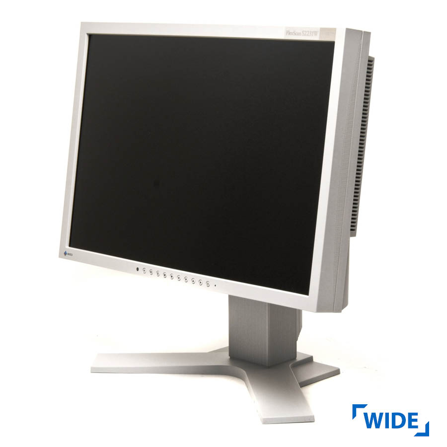 Used (A-) Monitor S2231w TFT/Eizo/22"/1680x1050/Wide/White/Grade A-/D-SUB & DVI-D & USB Hub