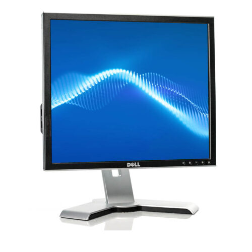 Used Monitor 1907FP TFT/Dell/19"/1280x1024/Silver/Black/D-SUB & DVI-D & USB Hub