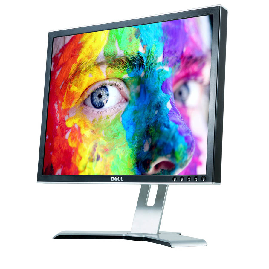 Used Monitor 2007FPx TFT/Dell/20"/1600x1200/Silver/Black/Grade B/D-SUB & DVI-D & USB HUB