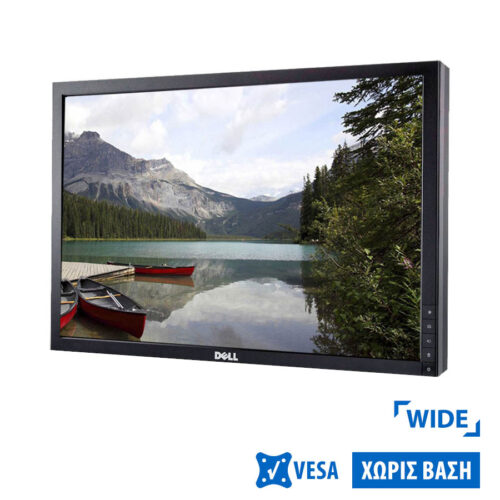 Used Monitor 2209Wx TFT/Dell/22"/1680x1050/Wide/No Stand/Black/D-SUB & DVI-D & USB Hub