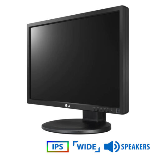 Used Monitor 22MB35 IPS LED/LG /22”/1920x1080/Wide/Black/w/Speakers/D-SUB & DVI-D & USB HUB