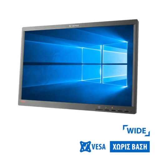Used Monitor L2250PWD TFT/Lenovo /22"/1680x1050/Wide/No Stand/Black/D-SUB & DVI-D & DP